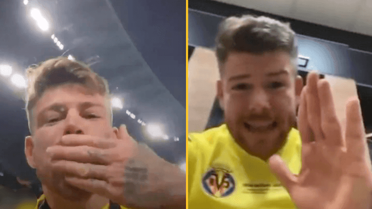Alberto Moreno screams ‘you’ll never walk alone’ after Villarreal victory over Man United Alberto Moreno screams ‘you’ll never walk alone’ after Villarreal victory over Man United