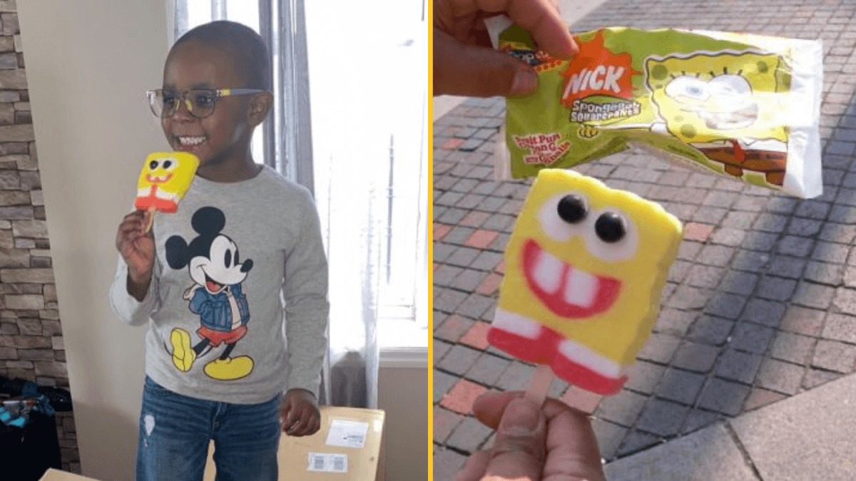 Four-year-old slaps mum with $2,600 bill after ordering 918 SpongeBob ice popsicles