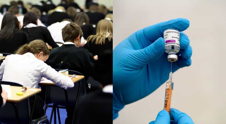 Covid-19 jabs “to be offered to secondary school pupils from September” Covid-19 jabs “to be offered to secondary school pupils from September”