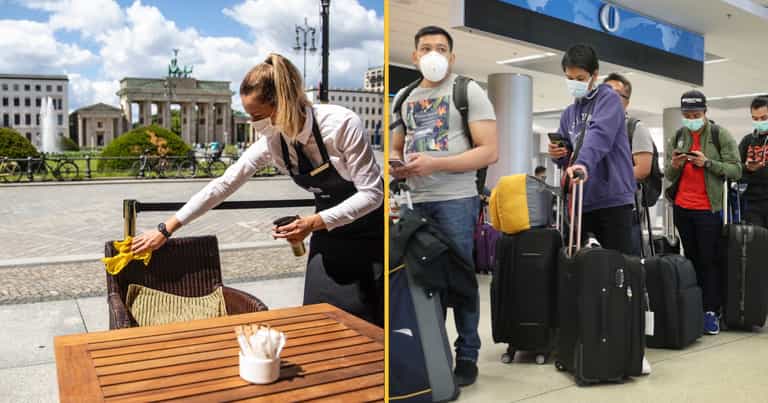 Germany bans UK travellers in response to Indian Covid variant Germany bans UK travellers in response to Indian Covid variant