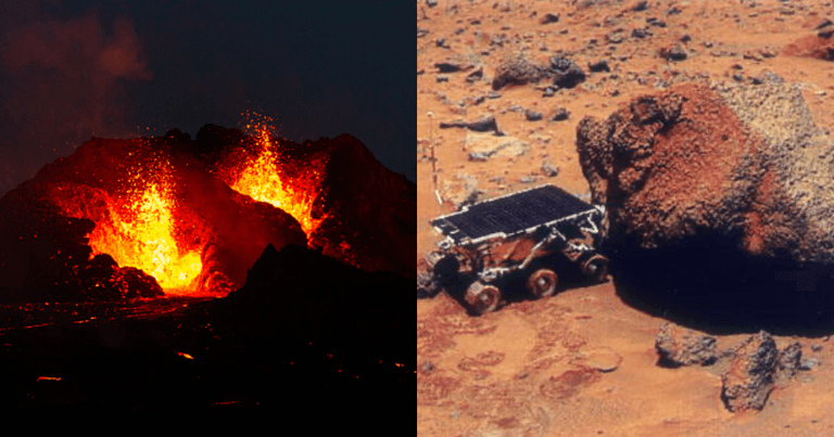 A volcanic eruption on Mars could help us find life on the planet A volcanic eruption on Mars could help us find life on the planet