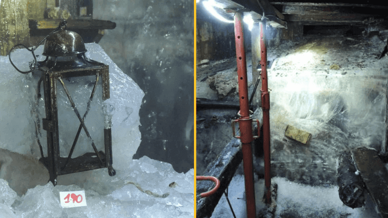 Melting glacier reveals cave full of forgotten WW1 artefacts Melting glacier reveals cave full of forgotten WW1 artefacts