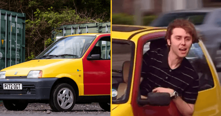 The iconic ‘Bus W***ers’ car from Inbetweeners is now up for sale The iconic ‘Bus W***ers’ car from Inbetweeners is now up for sale