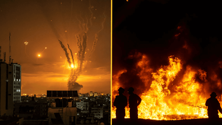 Israel drops 1,000 bombs into Gaza overnight as violence escalates Israel drops 1,000 bombs into Gaza overnight as violence escalates