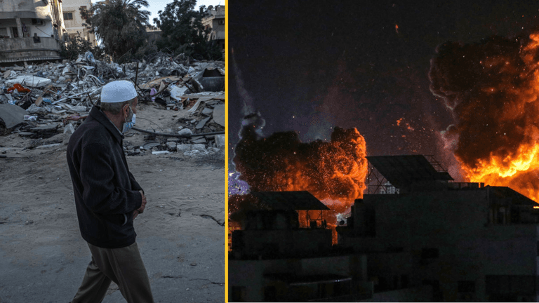 More than 58,000 Palestinians left homeless by Israeli airstrikes in last week, UN confirms More than 58,000 Palestinians left homeless by Israeli airstrikes in last week, UN confirms
