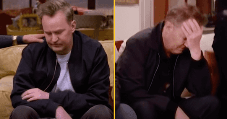 Matthew Perry breaks down in tears while filming upcoming Friends reunion Matthew Perry breaks down in tears while filming upcoming Friends reunion