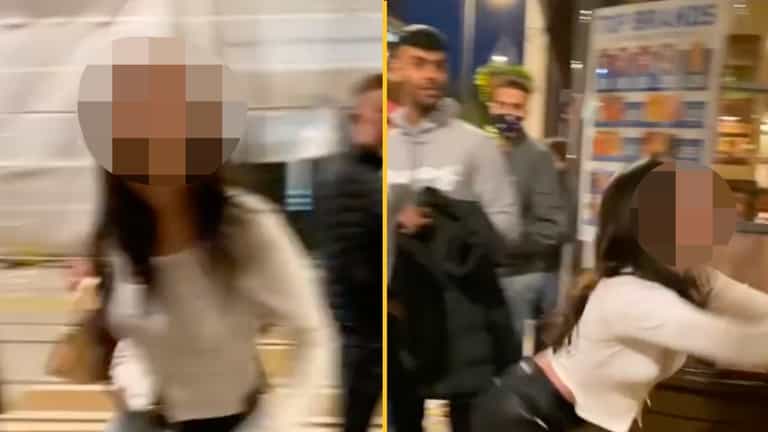 Woman arrested on suspicion of racially abusing bouncer Woman arrested on suspicion of racially abusing bouncer