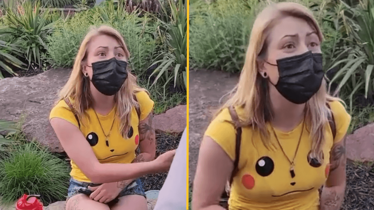 Police confront woman in theme park because her shorts are ‘too short’