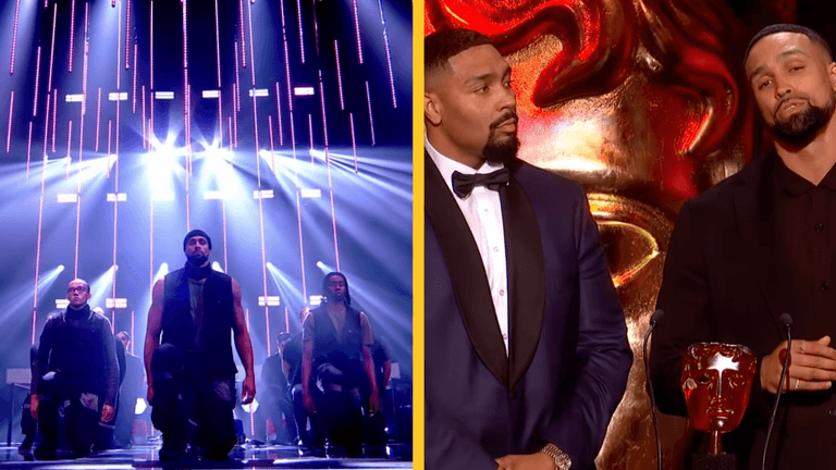 Diversity thank people who complained over BLM dance in Bafta win speech Diversity thank people who complained over BLM dance in Bafta win speech
