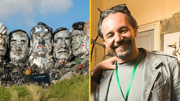 G7 ‘Mount Rushmore’ in waste appears in Cornwall near summit G7 ‘Mount Rushmore’ in waste appears in Cornwall near summit