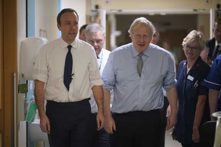 Cummings reveals ‘texts from Boris’ calling Hancock ‘f**king hopeless’ Cummings reveals ‘texts from Boris’ calling Hancock ‘f**king hopeless’