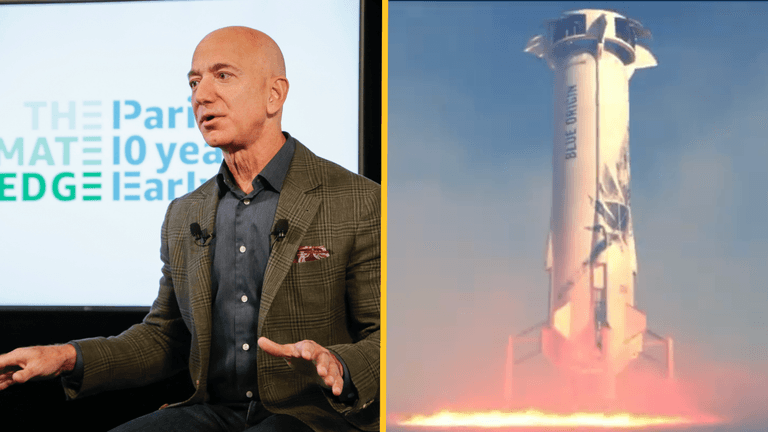 Jeff Bezos will spend just 3 minutes in space and with no pilot Jeff Bezos will spend just 3 minutes in space and with no pilot