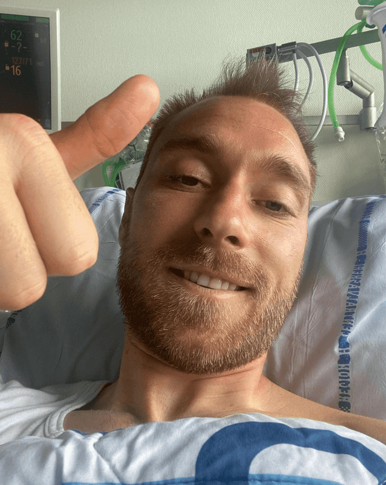Doctors says Christian Eriksen’s first words after cardiac arrest were ‘I’m only 29’ Doctors says Christian Eriksen’s first words after cardiac arrest were ‘I’m only 29’