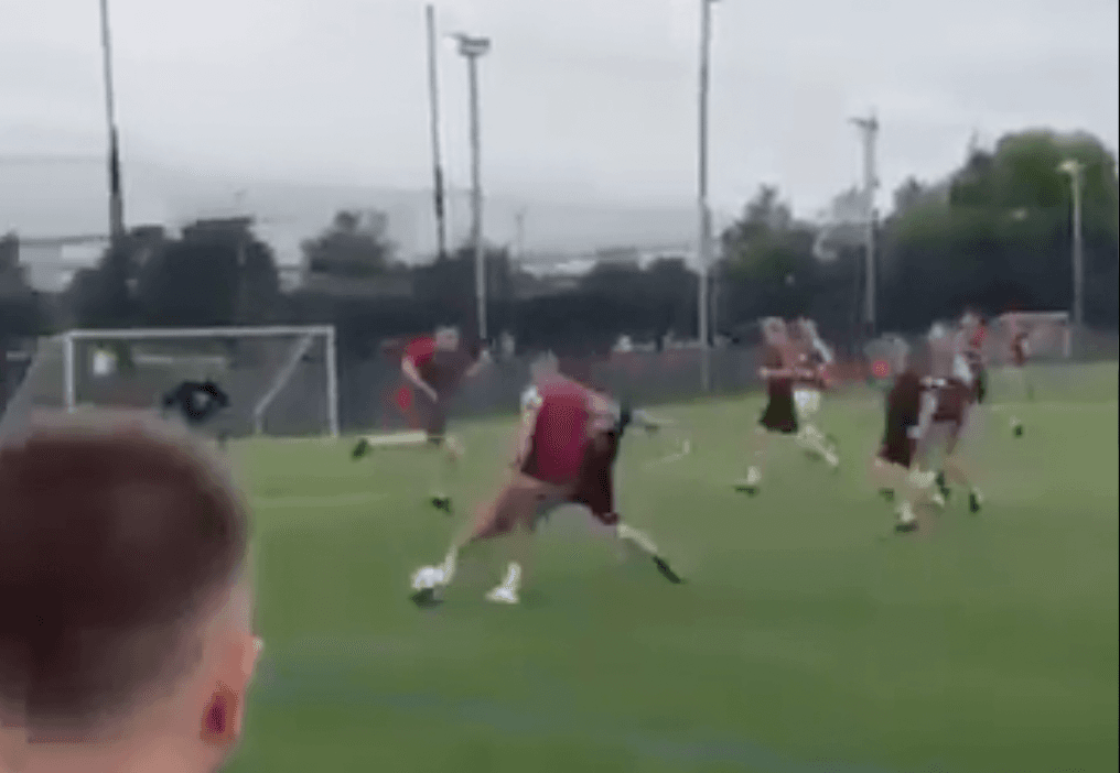 Bobby Zamora scores screamer at local 7-a-side