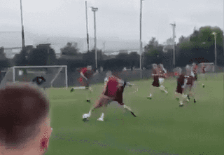 Bobby Zamora scores screamer at local 7-a-side Bobby Zamora scores screamer at local 7-a-side