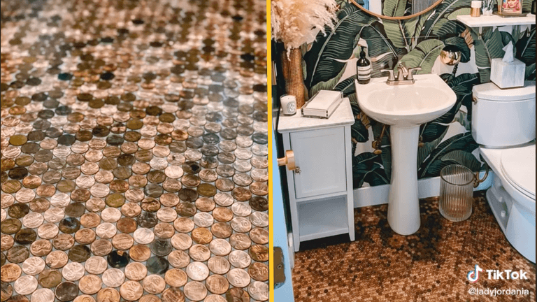 Viral TikTok shows woman glue 7,700 pennies to her bathroom, missing out on potential fortune Viral TikTok shows woman glue 7,700 pennies to her bathroom, missing out on potential fortune