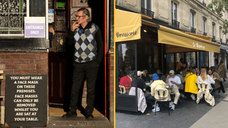 Five councils ban smoking outside restaurants and pubs ahead of UK crackdown Five councils ban smoking outside restaurants and pubs ahead of UK crackdown
