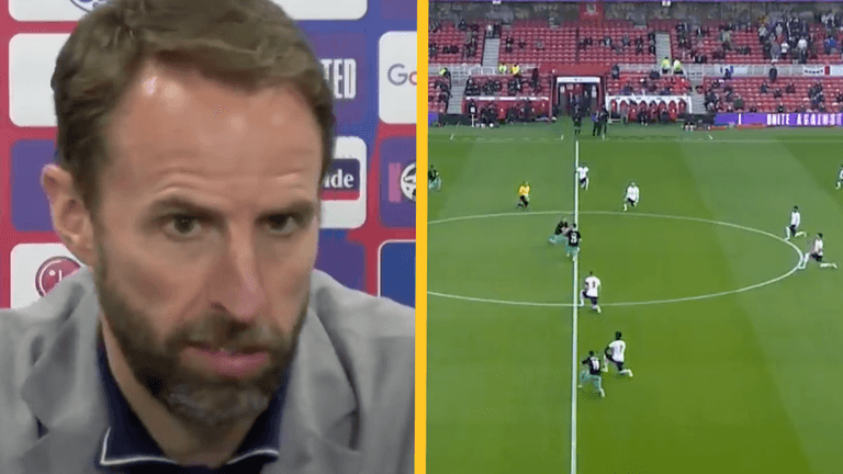 Gareth Southgate condemns fans who booed when players took the knee Gareth Southgate condemns fans who booed when players took the knee