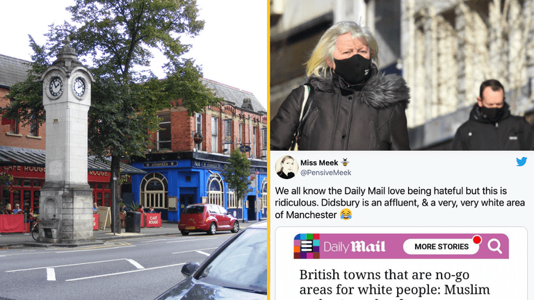 Daily Mail criticised after ‘ridiculous’ and ‘racist’ piece on ‘no-go areas for white people’ Daily Mail criticised after ‘ridiculous’ and ‘racist’ piece on ‘no-go areas for white people’