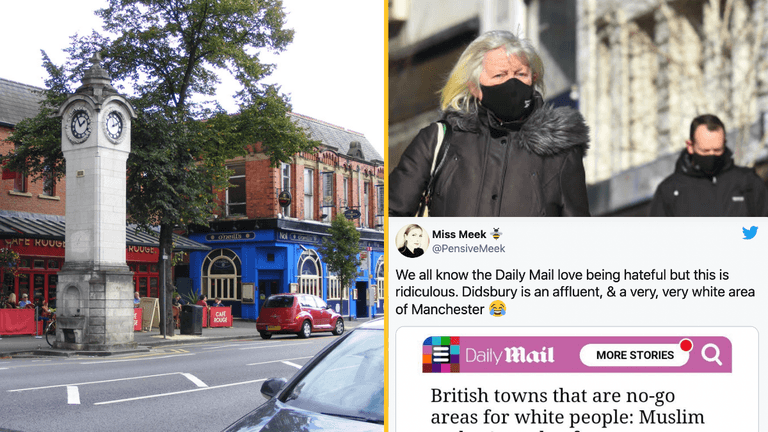 Daily Mail criticised after ‘ridiculous’ and ‘racist’ piece on ‘no-go areas for white people’ Daily Mail criticised after ‘ridiculous’ and ‘racist’ piece on ‘no-go areas for white people’