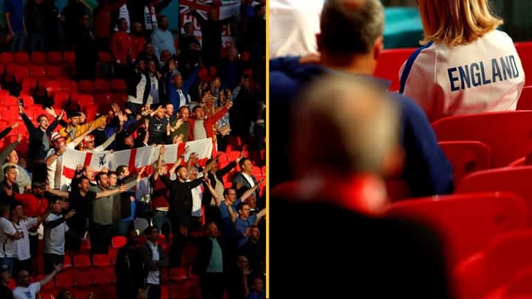 England fans threatened with bans if they sing ’10 German bombers’ at Wembley England fans threatened with bans if they sing ’10 German bombers’ at Wembley
