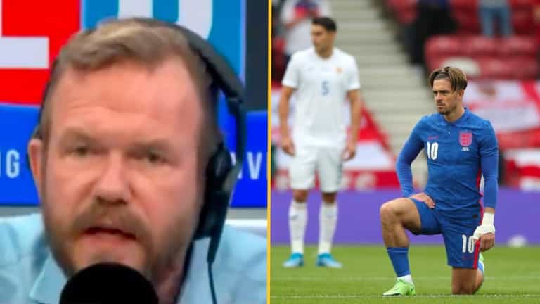 James O’Brien beautifully dismantles argument of England fan who booed the knee James O’Brien beautifully dismantles argument of England fan who booed the knee