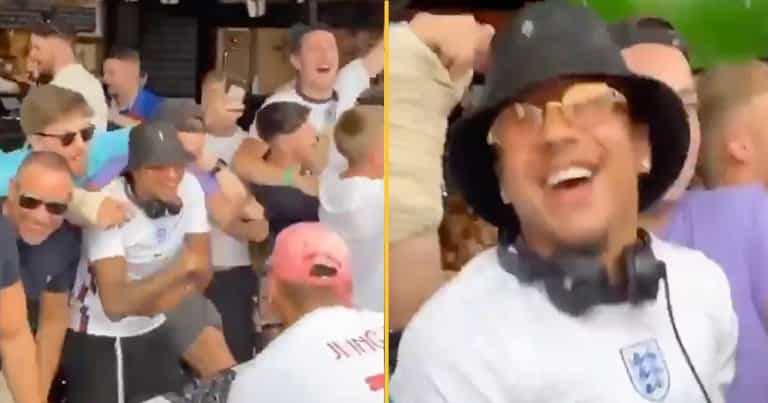 Jesse Lingard watched England in a beer garden then held DJ session Jesse Lingard watched England in a beer garden then held DJ session