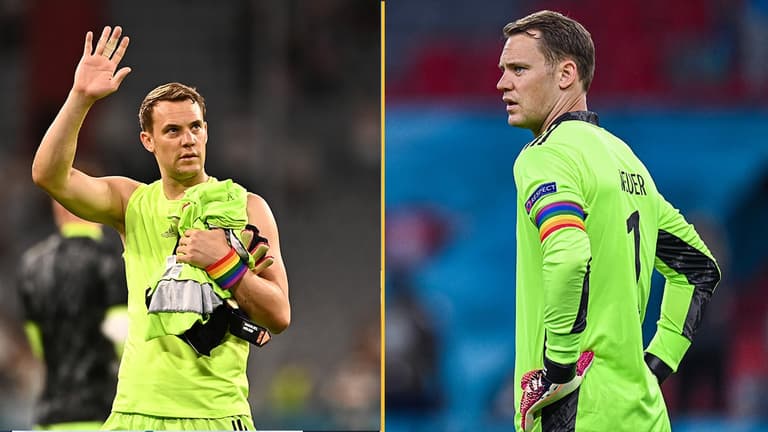 Uefa stop review of Manuel Neuer’s rainbow captain armband Uefa stop review of Manuel Neuer’s rainbow captain armband