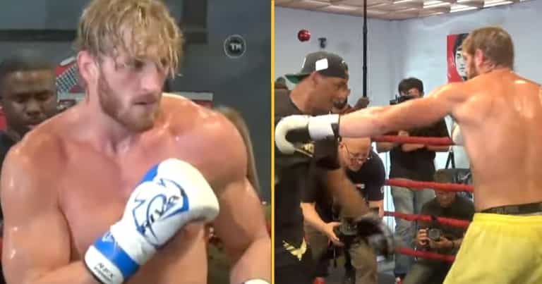 Logan Paul training footage proves he has no chance against Mayweather Logan Paul training footage proves he has no chance against Mayweather