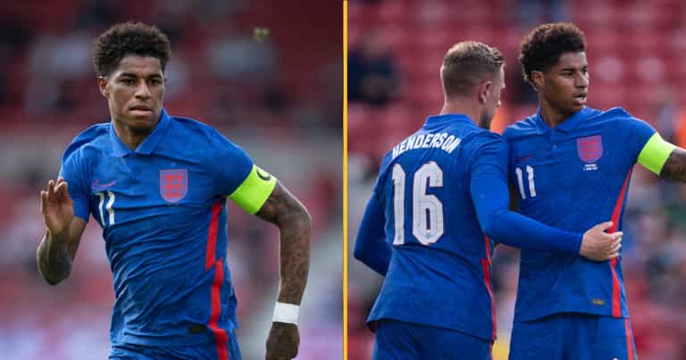 Marcus Rashford speaks out after fans boo England team taking knee Marcus Rashford speaks out after fans boo England team taking knee
