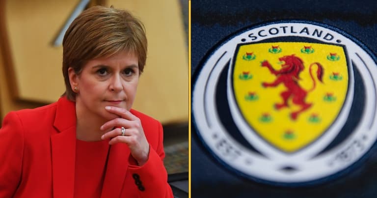 Nicola Sturgeon praises Scotland team for choosing to take the knee alongside England Nicola Sturgeon praises Scotland team for choosing to take the knee alongside England