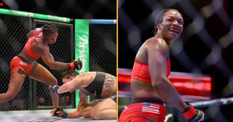Claressa Shields dominates in MMA debut victory Claressa Shields dominates in MMA debut victory
