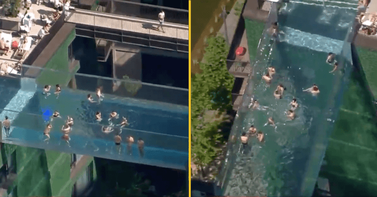 People in shared ownership housing can’t swim in world’s first ‘floating’ pool People in shared ownership housing can’t swim in world’s first ‘floating’ pool