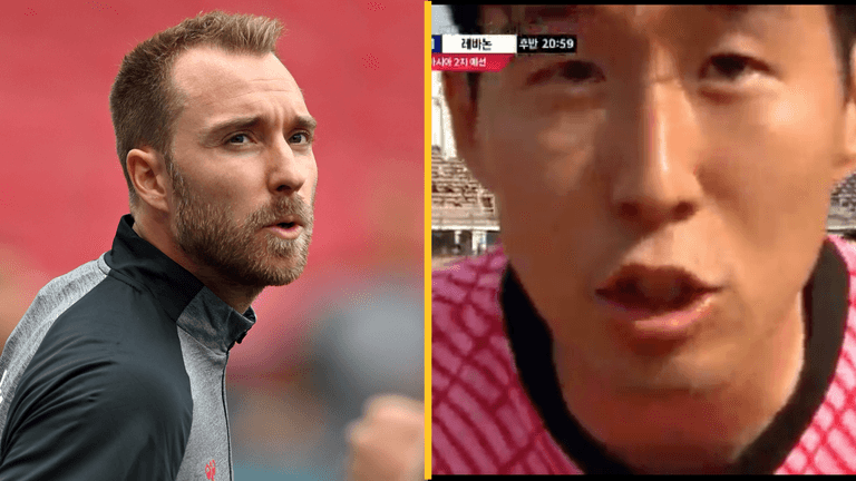 Heung-min Son dedicates goal to Christian Eriksen after cardiac arrest Heung-min Son dedicates goal to Christian Eriksen after cardiac arrest