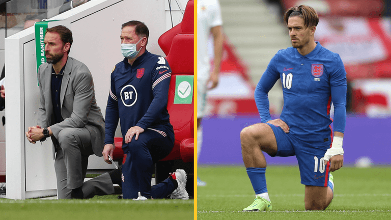 England fans boo players taking the knee, again England fans boo players taking the knee, again
