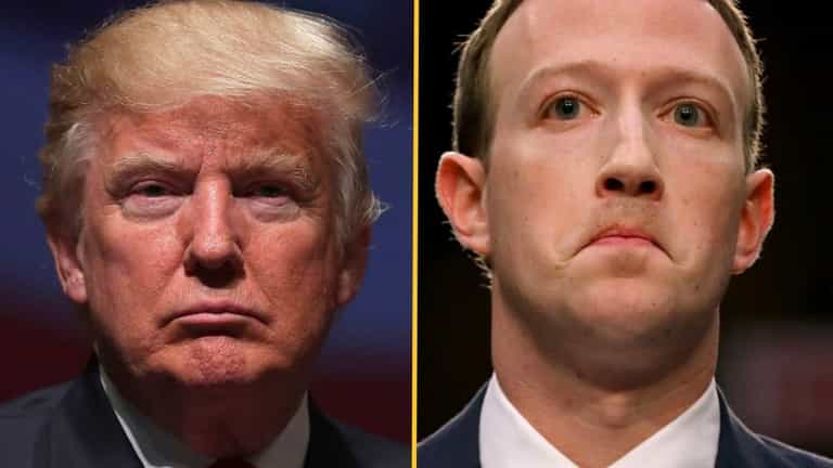 Trump vows revenge on Mark Zuckerberg when he’s ‘back in the White House’ Trump vows revenge on Mark Zuckerberg when he’s ‘back in the White House’