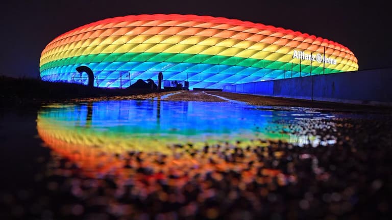 UEFA rejects request for rainbow light display in protest against Hungary LGBTQ laws UEFA rejects request for rainbow light display in protest against Hungary LGBTQ laws