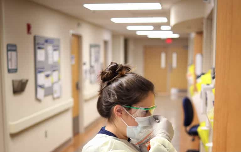 Inside the hospital ward where more than 60% of Covid patients have had no jab Inside the hospital ward where more than 60% of Covid patients have had no jab
