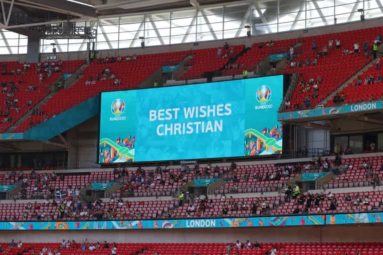 Harry Kane to hand Denmark captain gift for Eriksen before semi-final Harry Kane to hand Denmark captain gift for Eriksen before semi-final