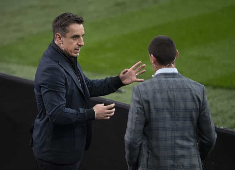 Gary Neville praises Southgate with sly dig at Boris Johnson Gary Neville praises Southgate with sly dig at Boris Johnson