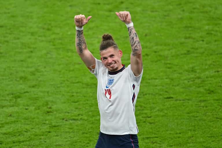 Kalvin Phillips pays tribute to gran who died from Covid after England win Kalvin Phillips pays tribute to gran who died from Covid after England win