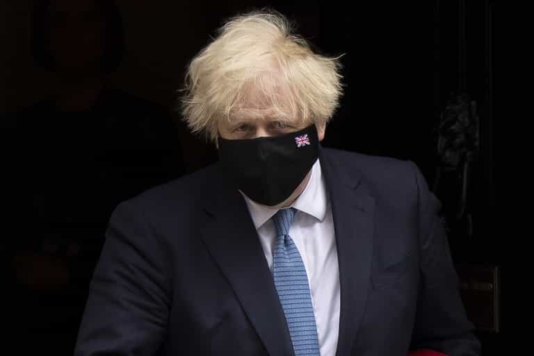 Boris Johnson announces football ban for online racists Boris Johnson announces football ban for online racists