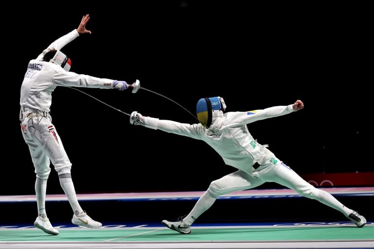 Egyptian fencer recreates Ronaldo’s iconic ‘siuuu’ goal celebration after Tokyo win Egyptian fencer recreates Ronaldo’s iconic ‘siuuu’ goal celebration after Tokyo win