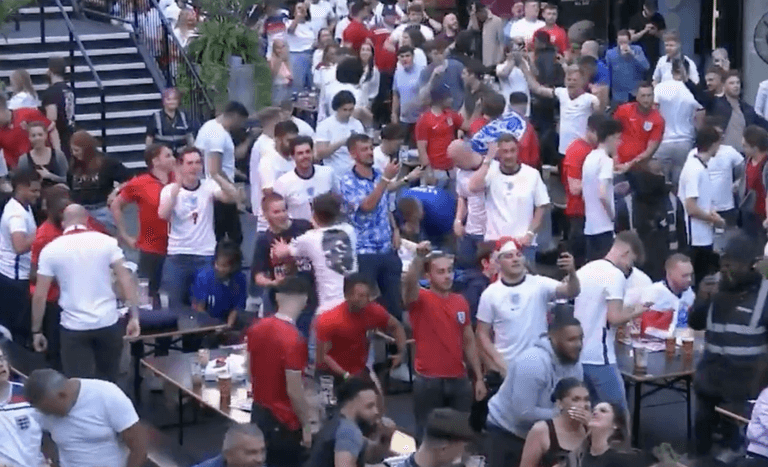 The best celebration moments from around the country as England heads to Euros final The best celebration moments from around the country as England heads to Euros final