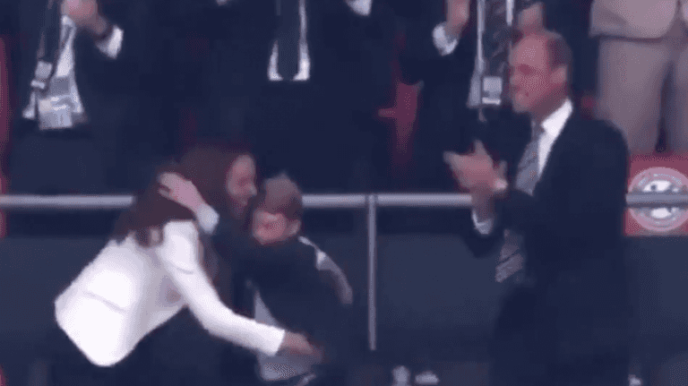 Prince William lost it during England goal celebration and people love it Prince William lost it during England goal celebration and people love it