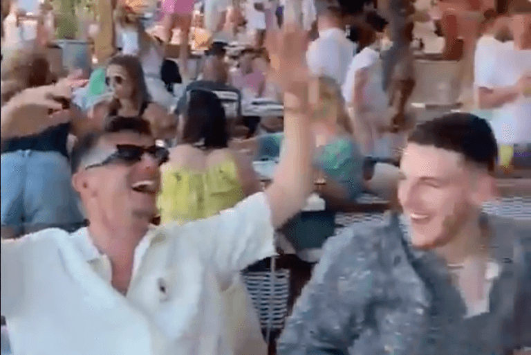England players singing ‘Sweet Caroline’ on holiday is a joy to behold England players singing ‘Sweet Caroline’ on holiday is a joy to behold