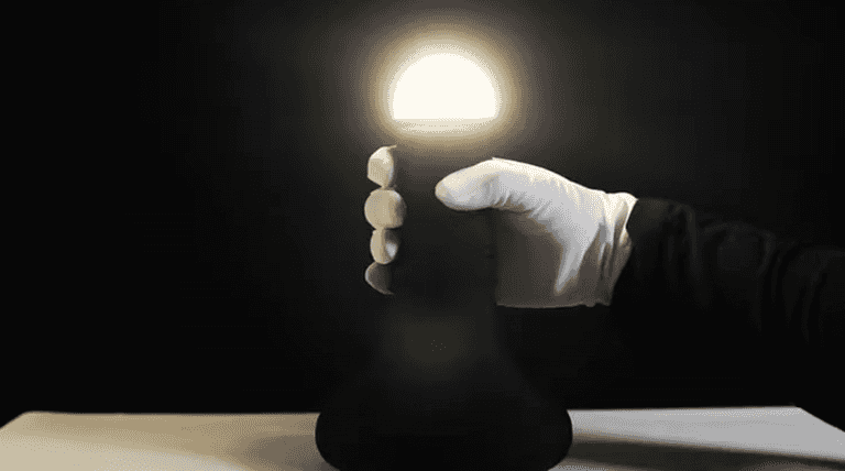 You turn on this lamp by peeling back it’s rubber ‘foreskin’ You turn on this lamp by peeling back it’s rubber ‘foreskin’