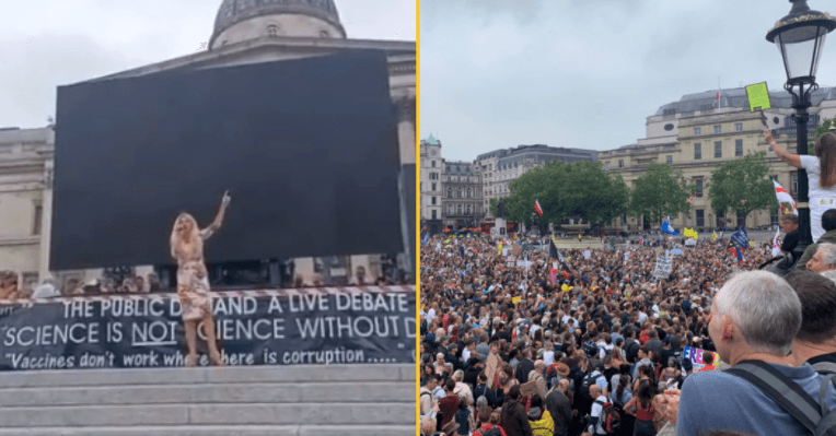 Doctor brands anti-vaxxer protests in London ‘awful’ and ‘vile’ Doctor brands anti-vaxxer protests in London ‘awful’ and ‘vile’