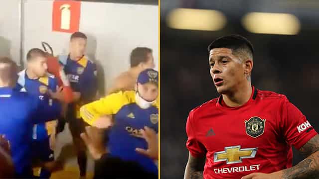 Ander Herrera mocks Marcos Rojo for fire extinguisher incident Ander Herrera mocks Marcos Rojo for fire extinguisher incident
