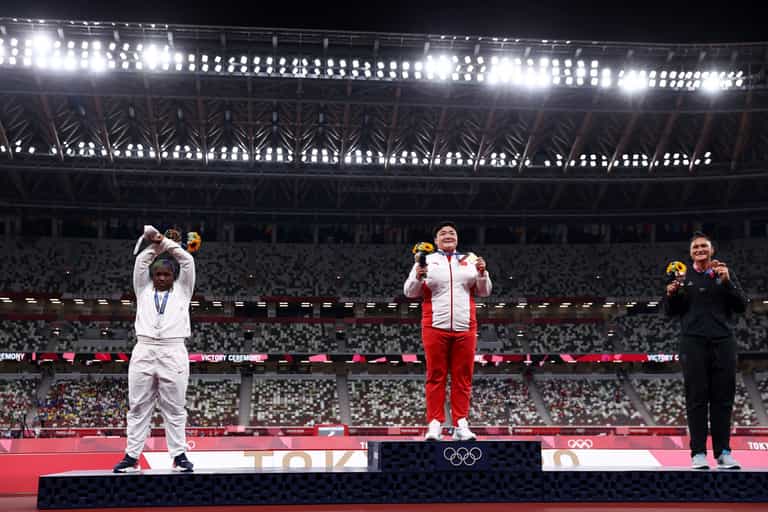 IOC investigating Raven Saunders ‘X’ protest during Olympics medal ceremony IOC investigating Raven Saunders ‘X’ protest during Olympics medal ceremony